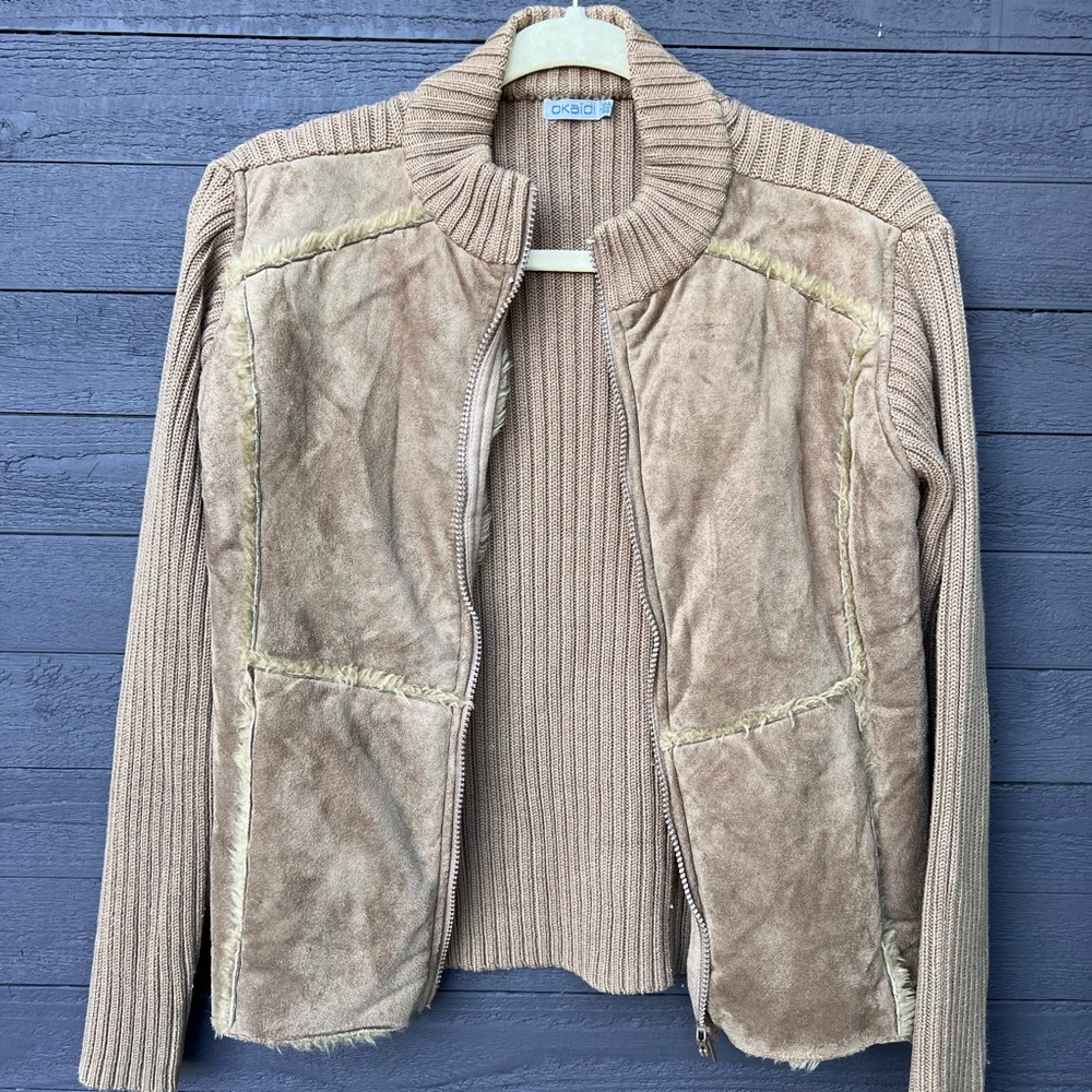 Knitted Zip Up